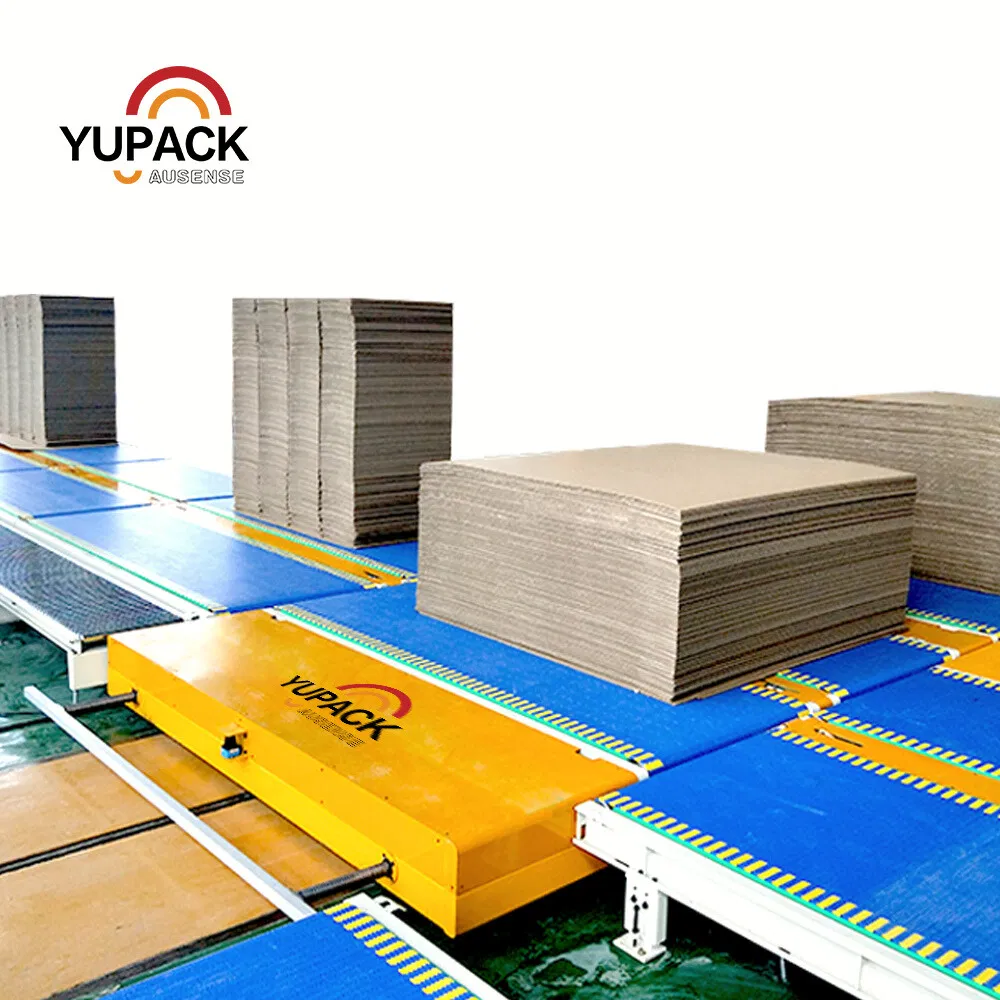 Custom Conveyor System for Corrugated Paperboard Packaging Line