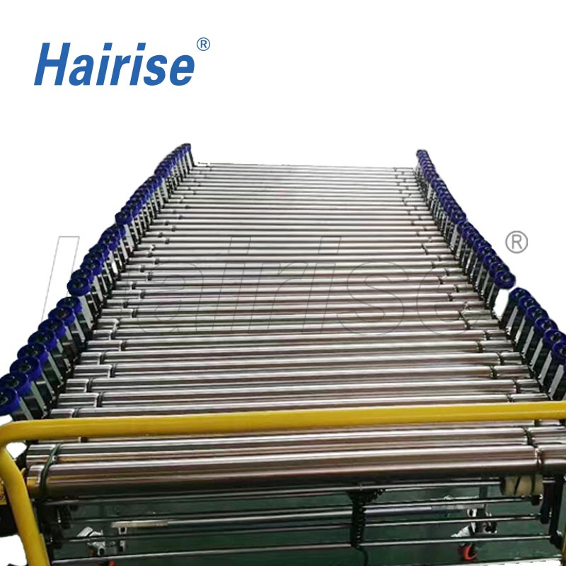 Hairise Price Custom Mini Automatic Gravity Roller Conveyor System Wtih ISO&amp; CE &FDA Certificate