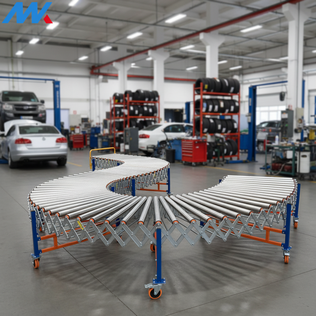 Smart Flexible Expandable Durable Powered Roller Conveyor with AI Monitoring for Warehouse Automation High Efficiency Line