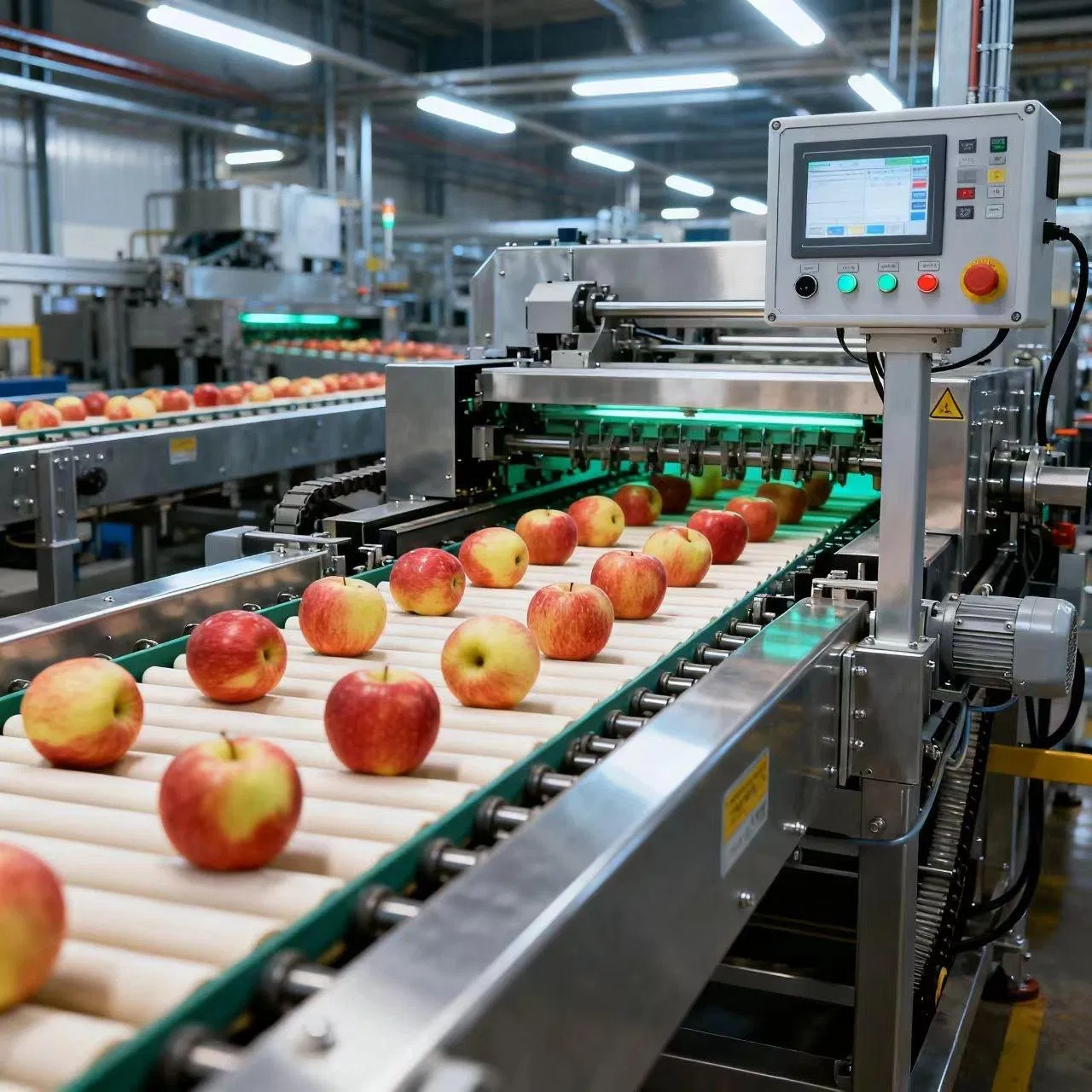 Smart Module Conveyor with High-Speed Fruit Sorting Features