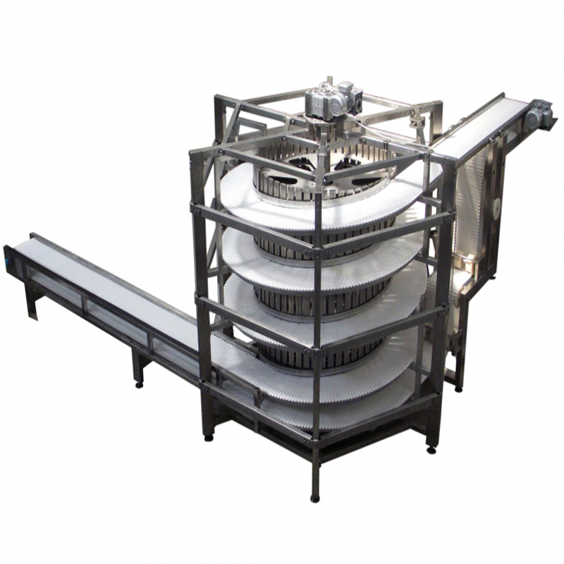 Spiral Conveyor Conveyor System Vertical Material Lift for Multi Level Production Lines