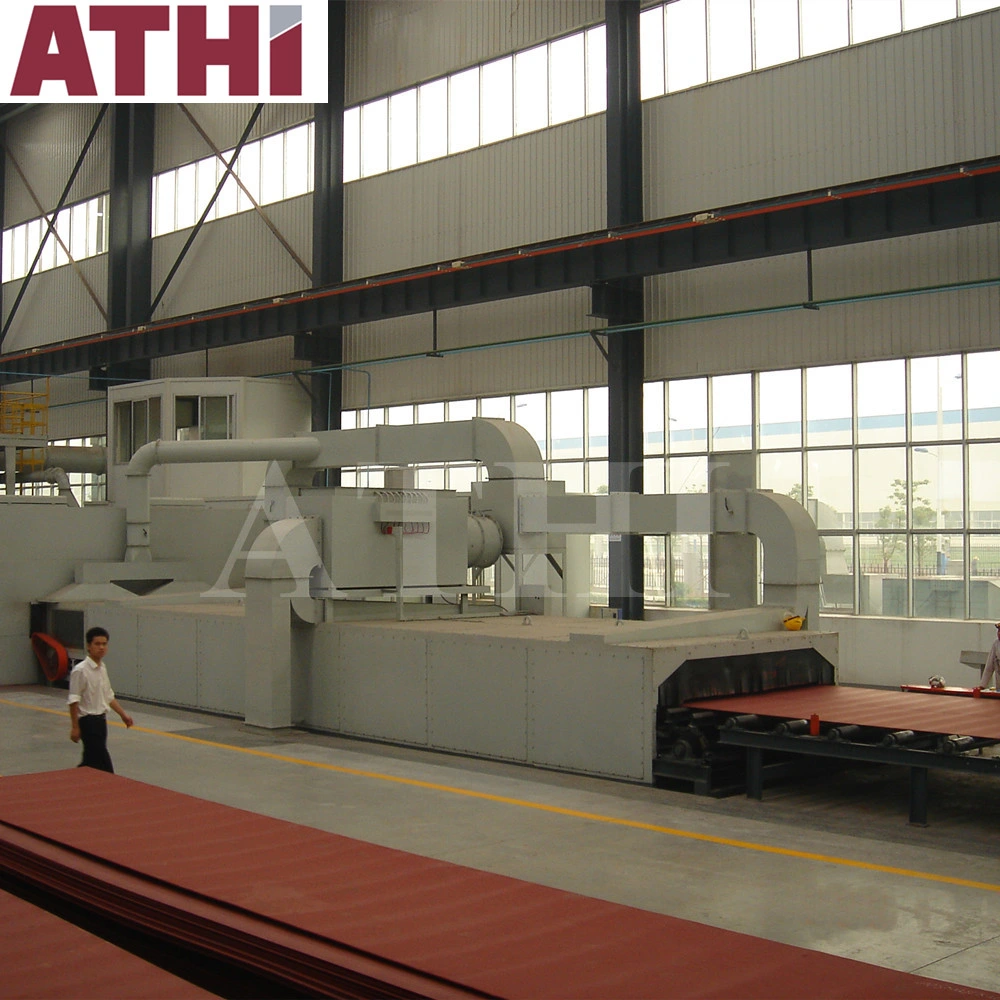 Automatic Roller Conveyor Type Shot Blast Cleaning and Spray Painting Preservation Line System for Steel Plate