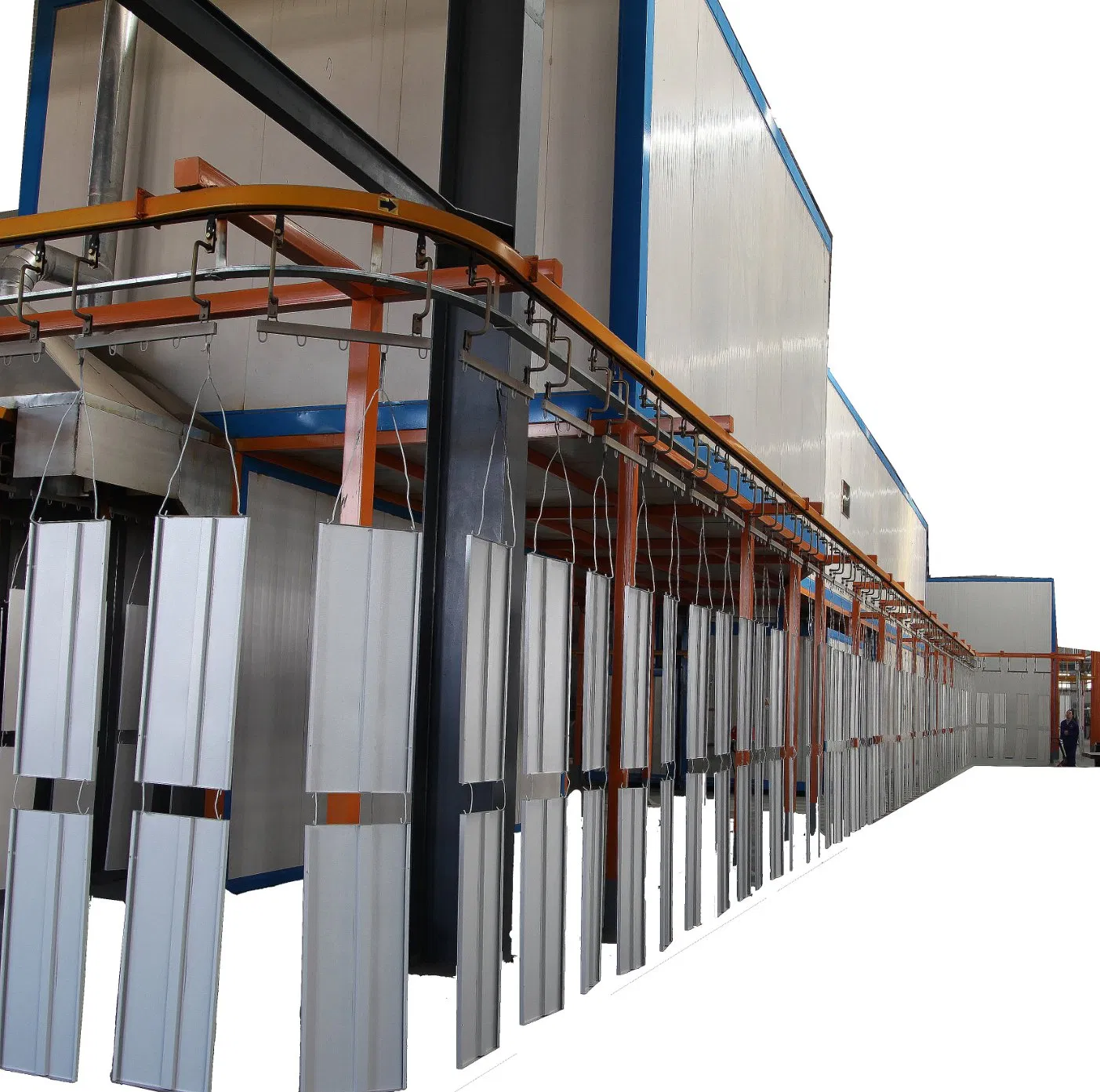 Widely Used Automatic Chain Conveyor Powder Coating System