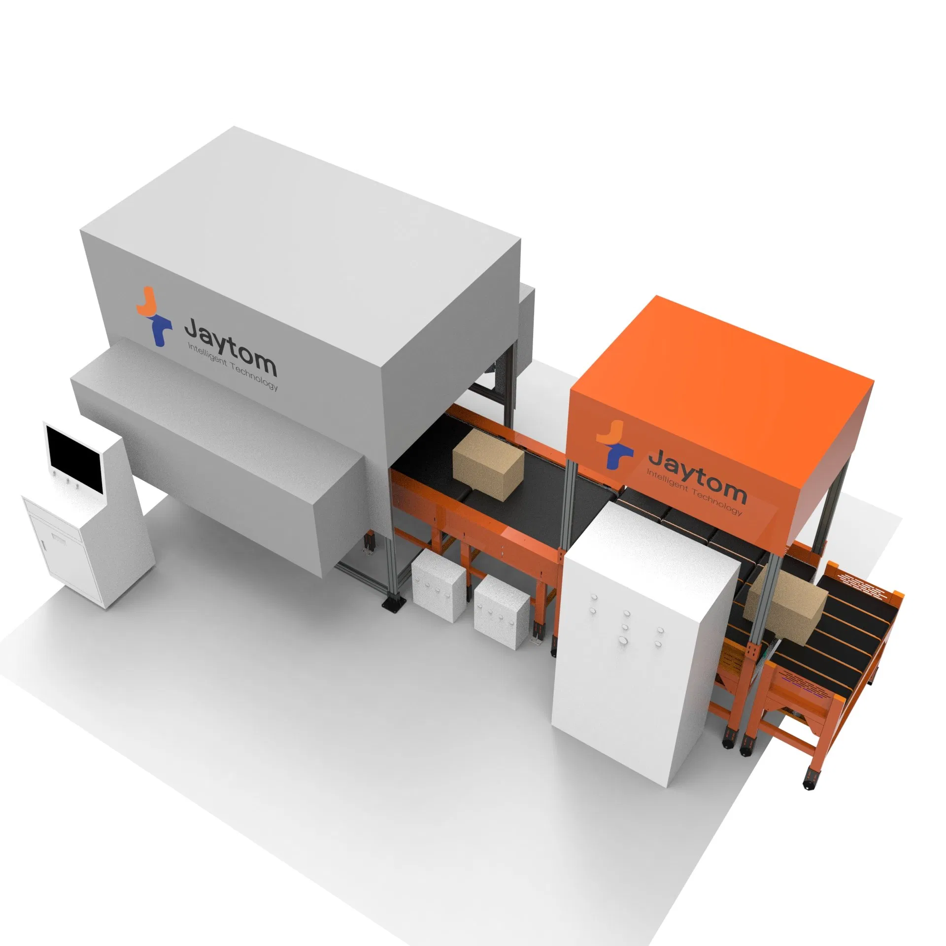 High-Speed Modular Conveyor Sorting System for Warehouses