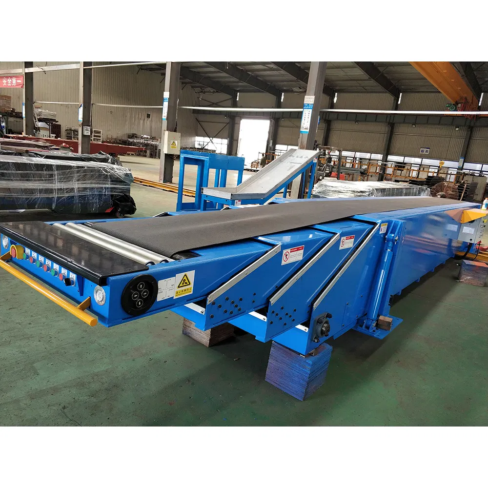 Truelisort Stainless Steel Automatic Telescopic Conveyor Belt System for Enhanced Efficiency