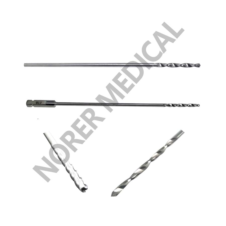 China Medical Orthopedic Stainless Steel Drill Bit With Quick Coupling