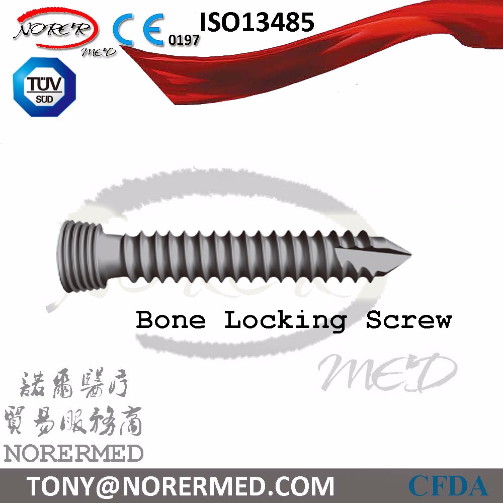 Titanium self tapping Locking screw overview