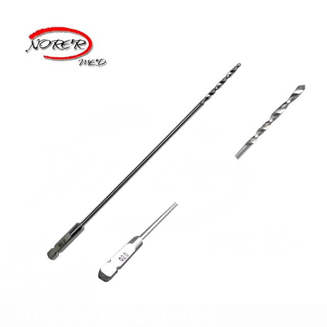 China Medical Orthopedic Stainless Steel Drill Bit With Quick Coupling
