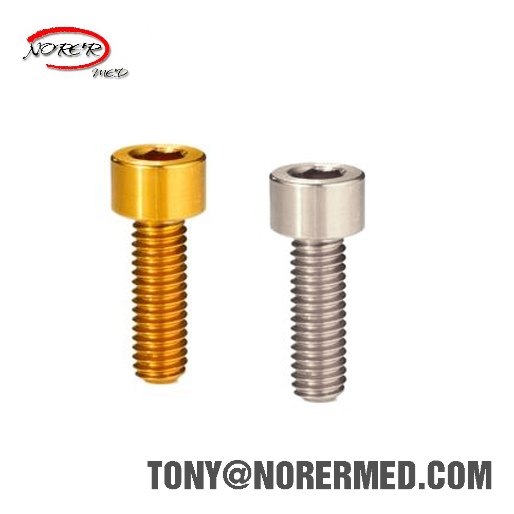 Chinese Titanium Screw Machining Production Manufacture Titanium Rod