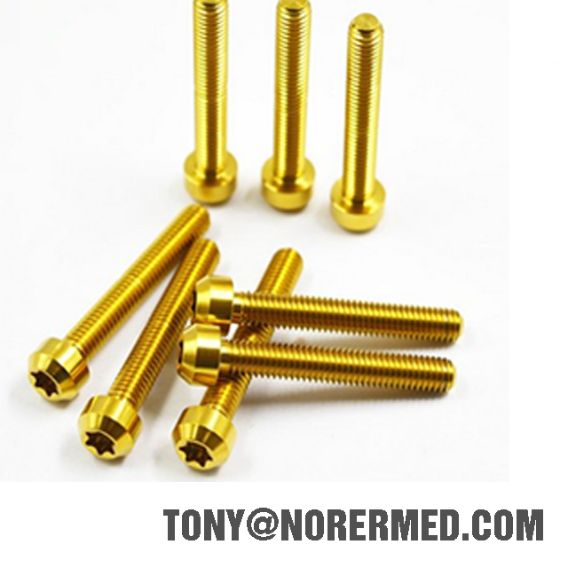Titanium self tapping screw