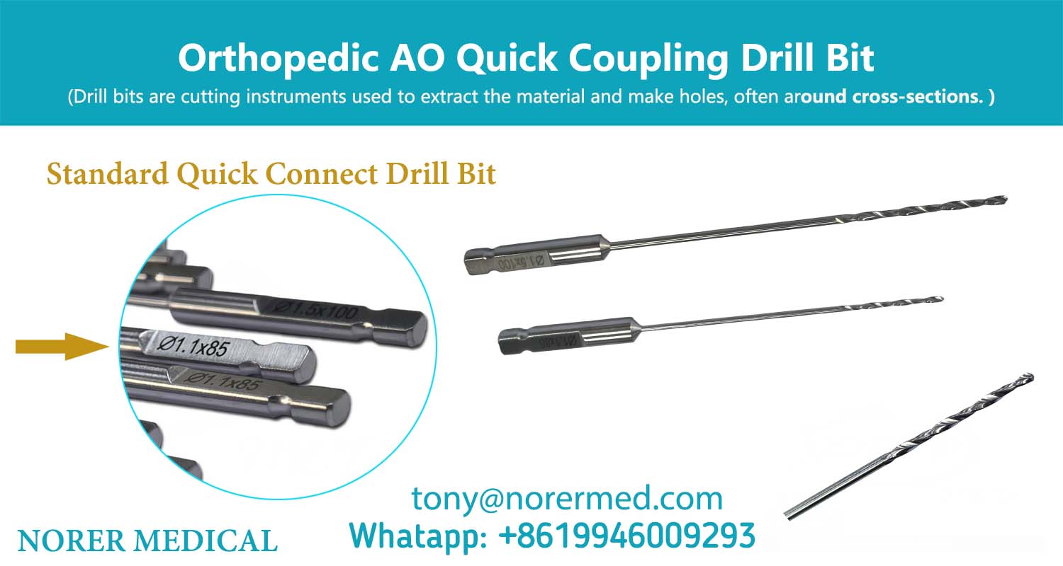 Medical Stainless Steel Drill Bit