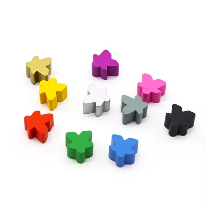 Wholesale Wooden and Acrylic Variety Shape Chess Board Game Pawn Pieces