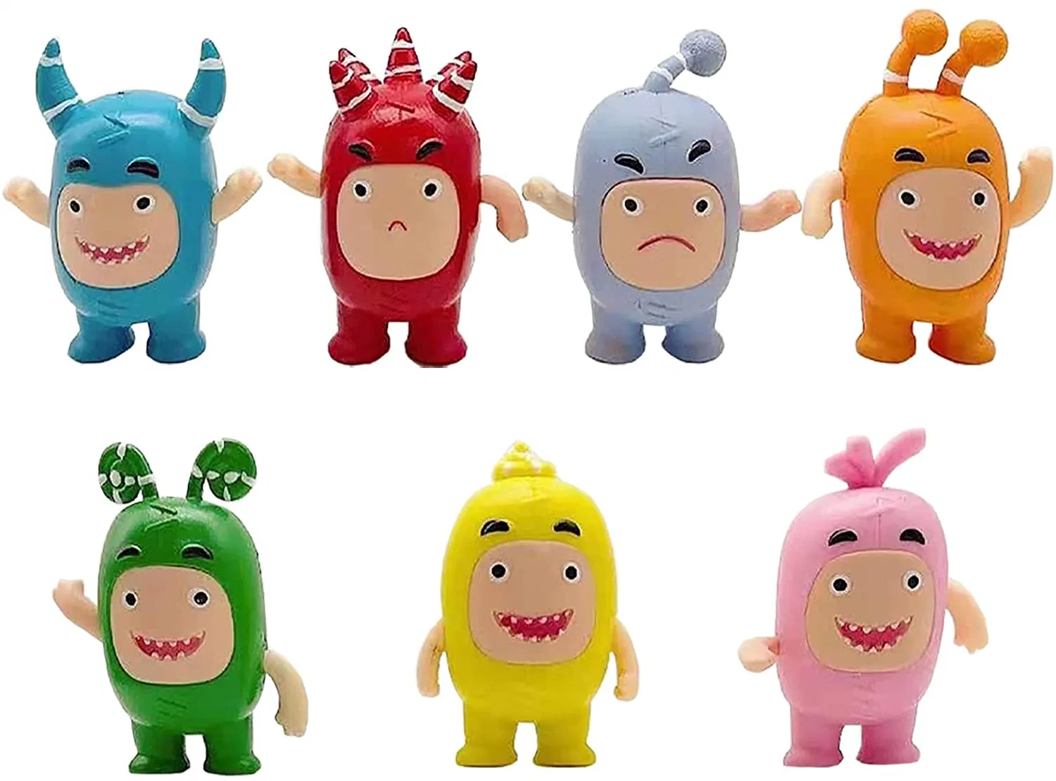 Collectible Toys Small Size Figurines Fun Made From Durable Plastic Versatile Decoration
