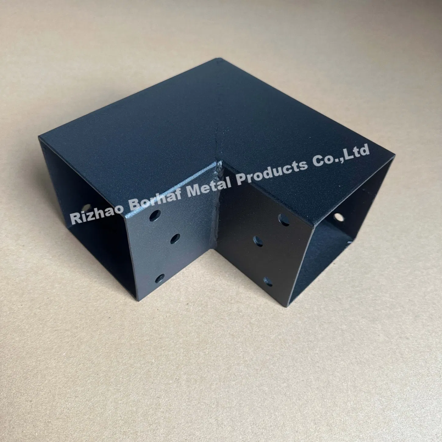 Galvanized or Black/Color Powder Coated Conner Angle DIY Pergola Bracket Kit