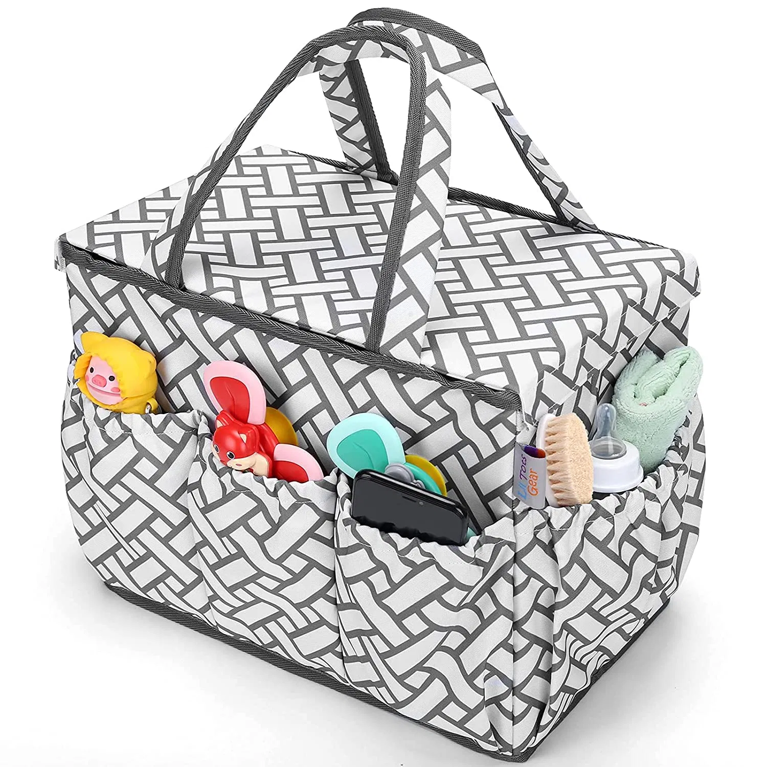 Gear Baby Diaper Organizer Mommy Organize Tote Nursery Bag