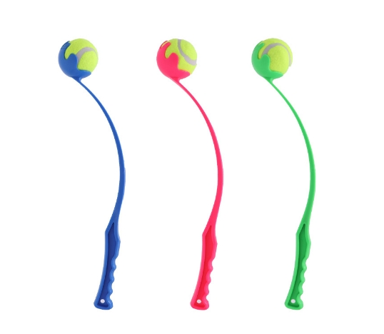 Sustainable Outdoor Interactive Dog Training Toy ABS Material Eco-Friendly Cue Stick and Throwing Ball Artifact