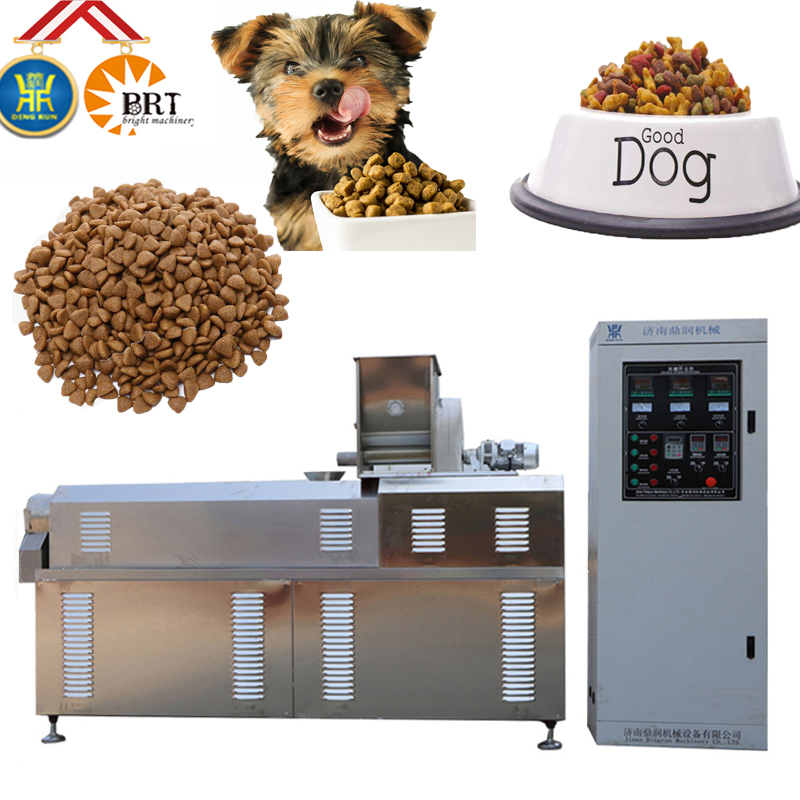 Twin Extruder Pet Food Machine Special Dog Food Production Line