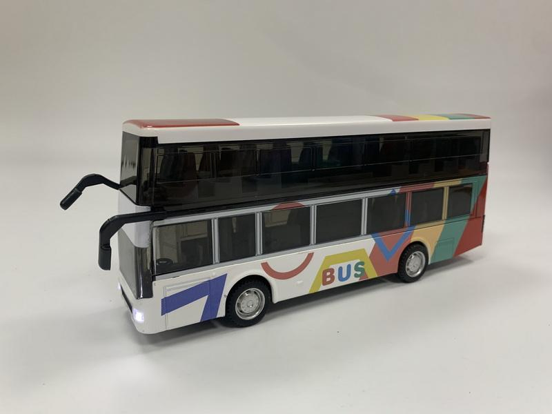 Custom Logo Wholesale Alloy Diecast Toys Model Car School Bus Truck Graffiti Guise Style Model Open Door Metal Car with Sound