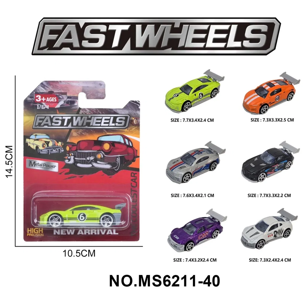 1: 64 Whosale Hot Alloy Car Set Diecast Toy Set Mini Car Model