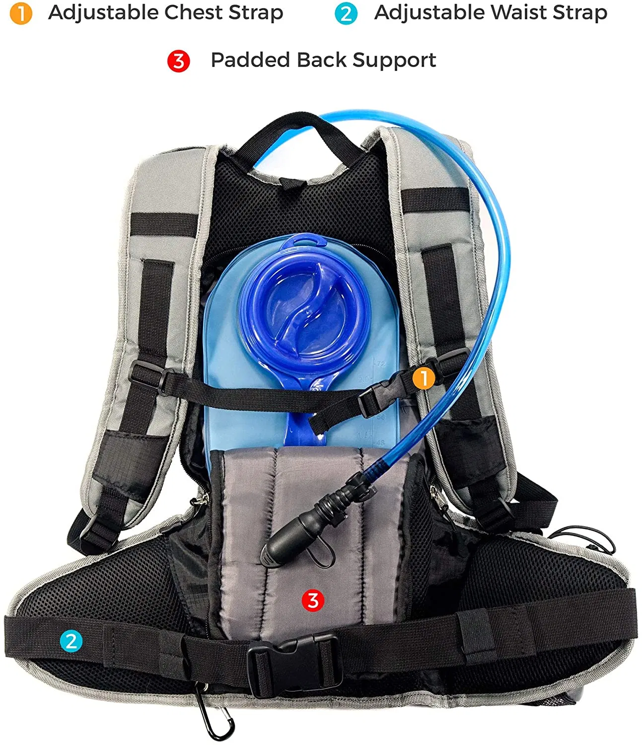 Sports Disc Golf Hydration Backpack Bag