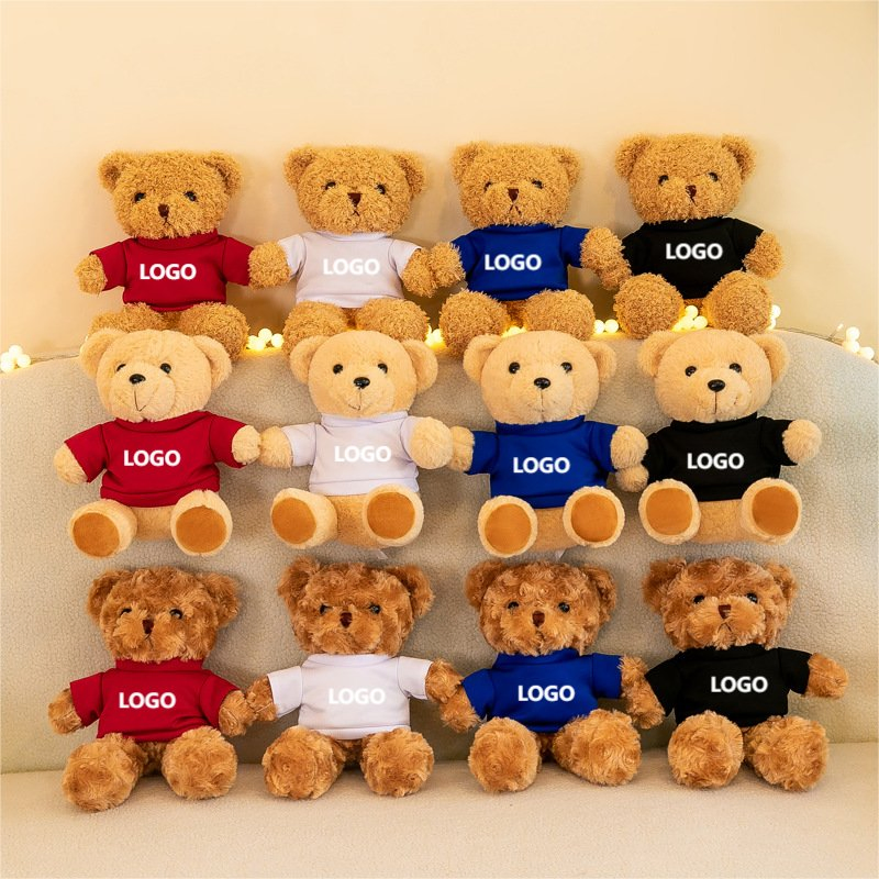 Personalized Stuffed Animals Custom Made Soft Plush Dolls with Outfits for Promotional Gifts