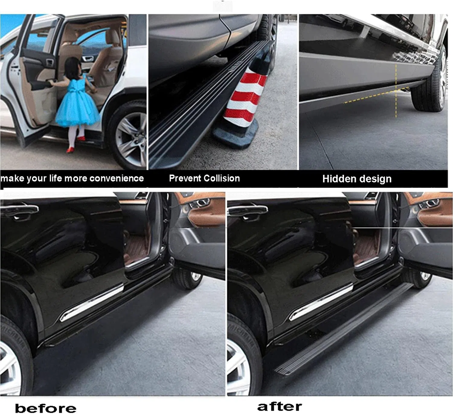 Factory Direct Bulk Car Steps Fast Shipping Low MOQ Car Pedals