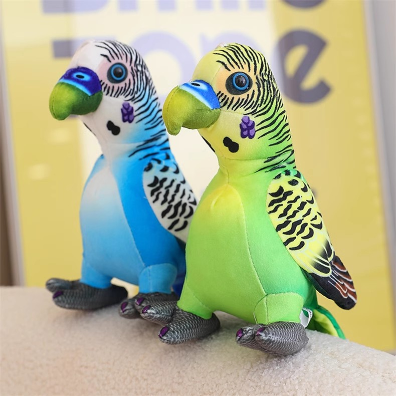 Parrot Dolls Pillow Realistic Parrots Custom Dolls Stuffed Plush Animal