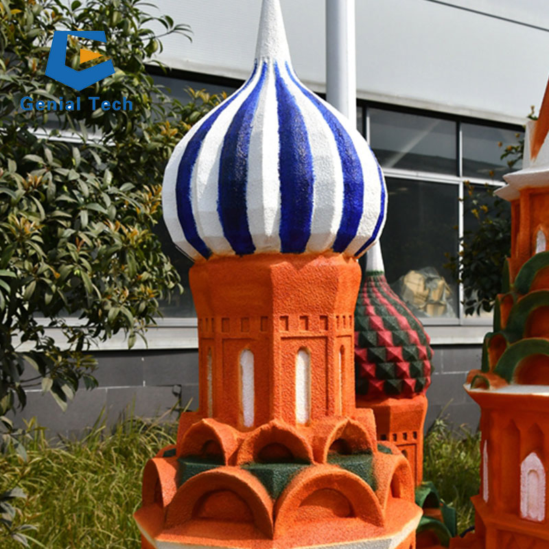 Ml-Zm24 Making Park Attraction 3D Architectural Miniature Landscape Models