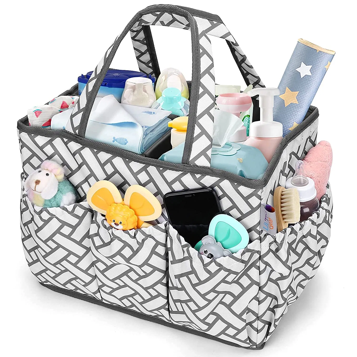 Gear Baby Diaper Organizer Mommy Organize Tote Nursery Bag