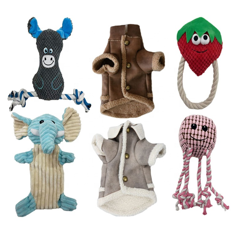 Wholesale Custom Eco Friendly Dog Toy Interactive Rope Plush