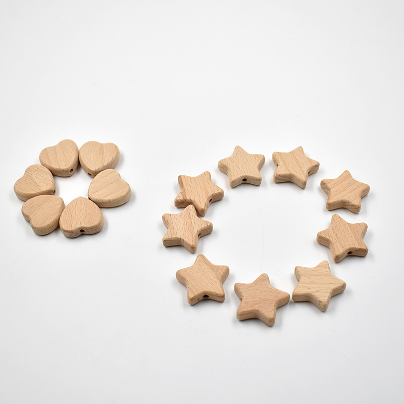 Multicolor Accessories Game Token Piece Board Game Piece Wood Stars Chess Piece