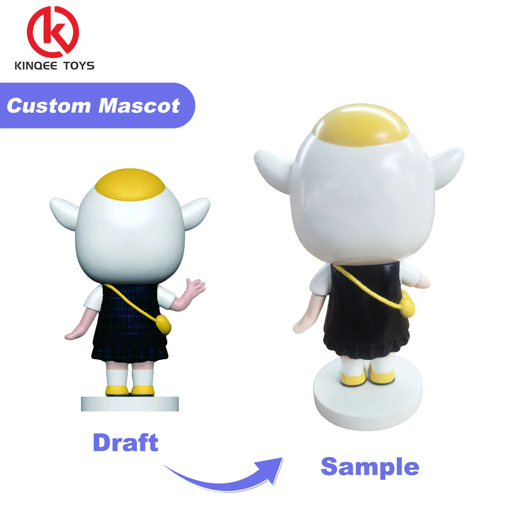 Custom High-Quality Cartoon Resin Action Figures for Souvenirs
