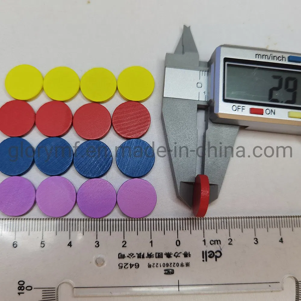 Board Games Tokens Wooden Round Circle 10mm 15mm 20mm Piece