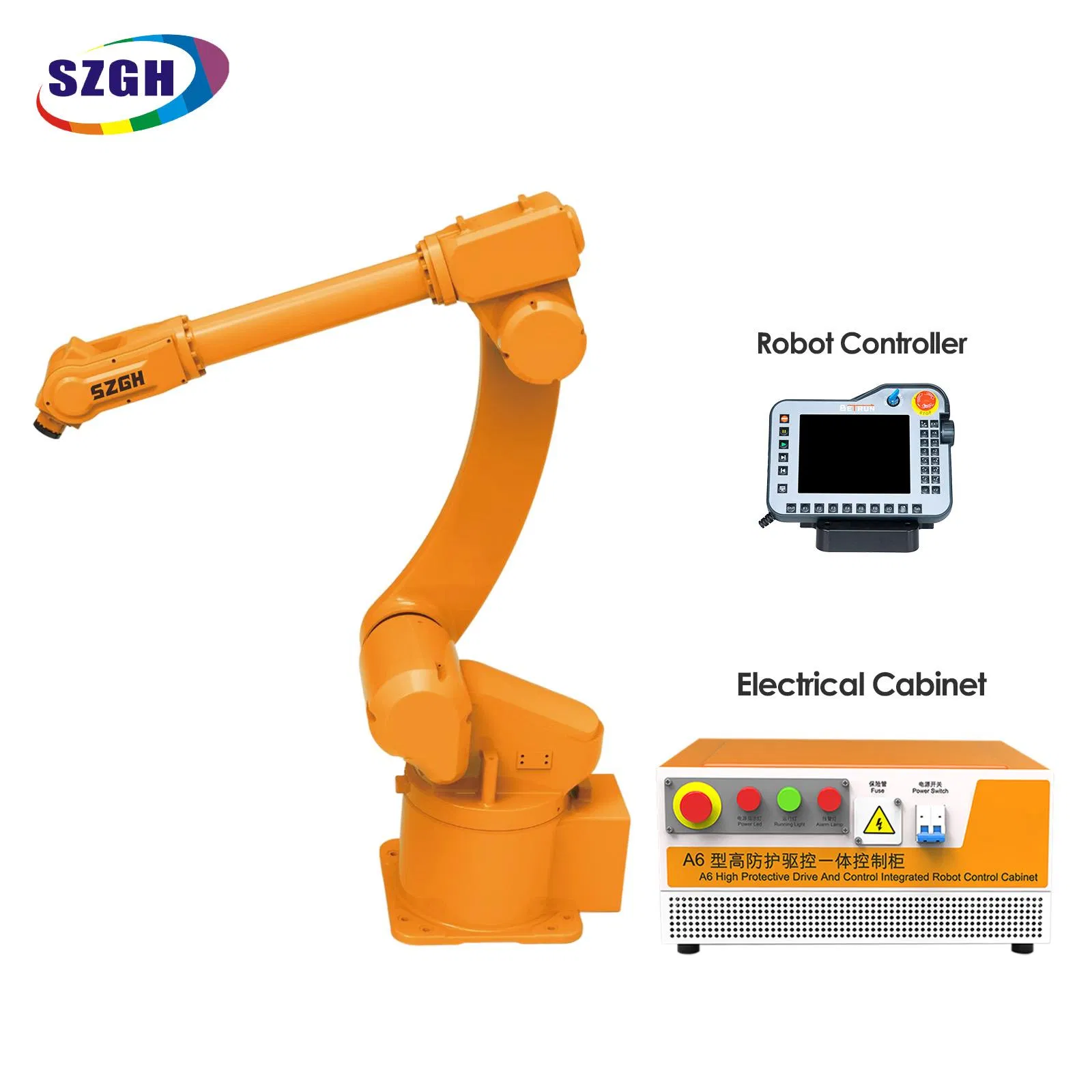 Automatic Robotic Painting Machine Robot Arm 6 Axis Oem Painting For Customization Furniture Paint Spray