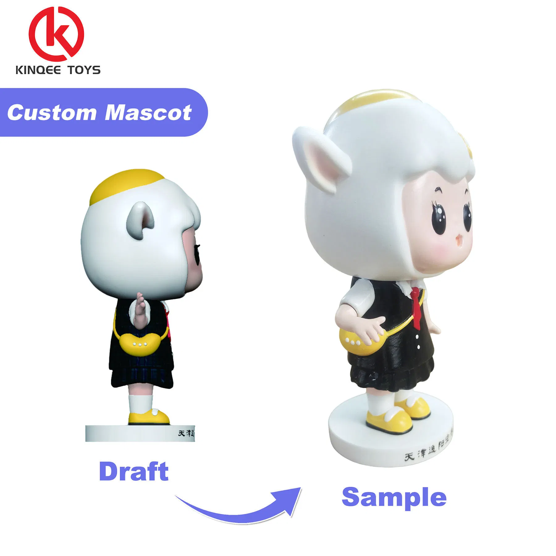 Custom High-Quality Cartoon Resin Action Figures for Souvenirs