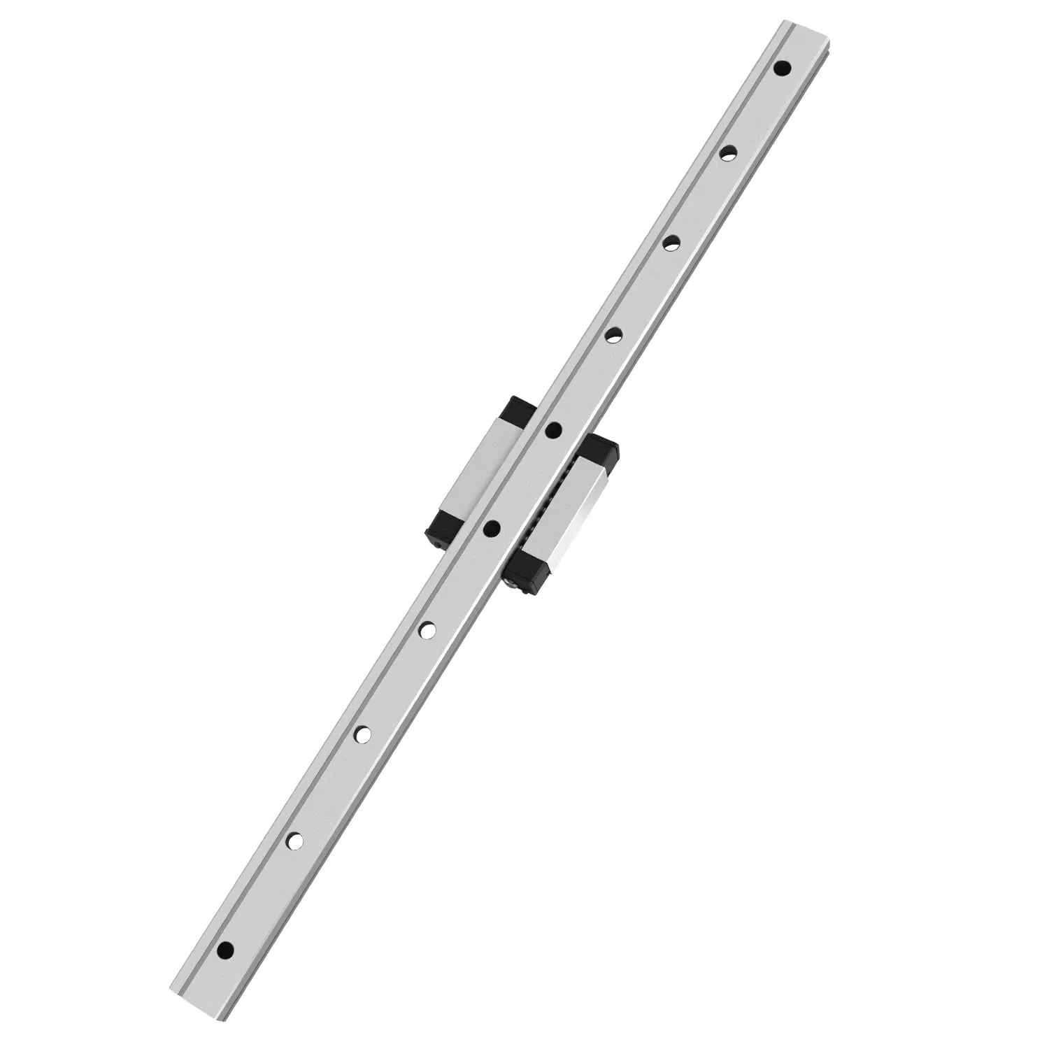 High Precision 3D Printer Parts Miniature Linear Guiderails with Blocks All Black
