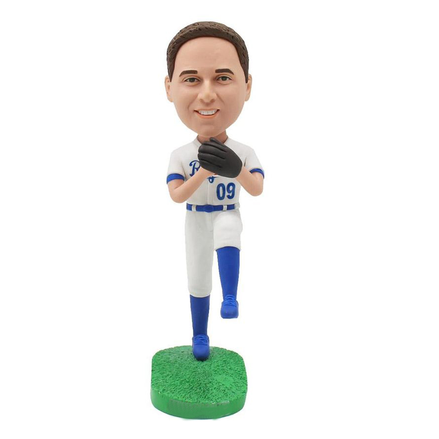 Personalized Bobblehead Gift for Young Baseball Player Bobble Head Figure