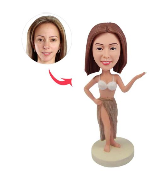 Creative Resin Custom Cheerleader Bobble Head Personalized Figurine Gifts