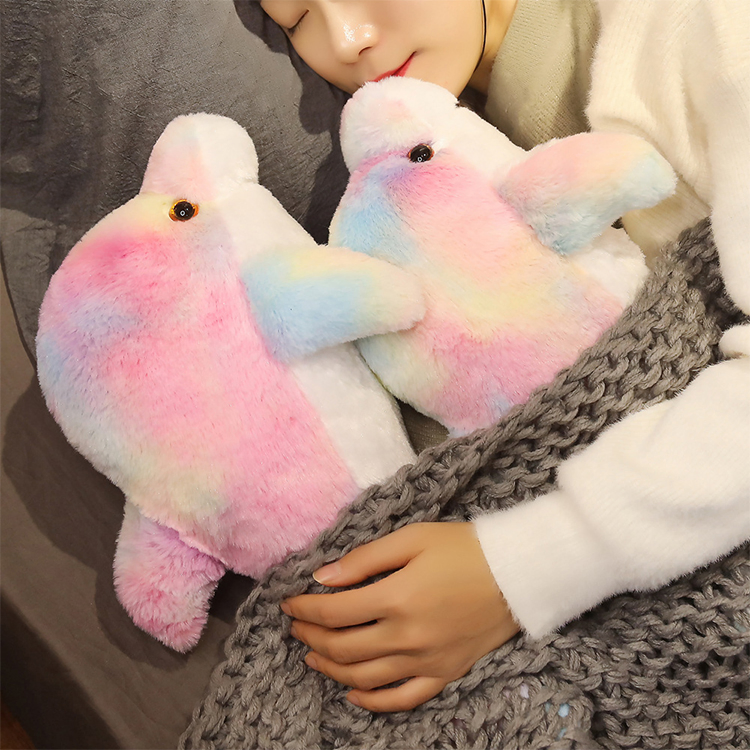 Wholesale Luminous LED Light Glow in Dark Animal Dolphins Plush Pillow