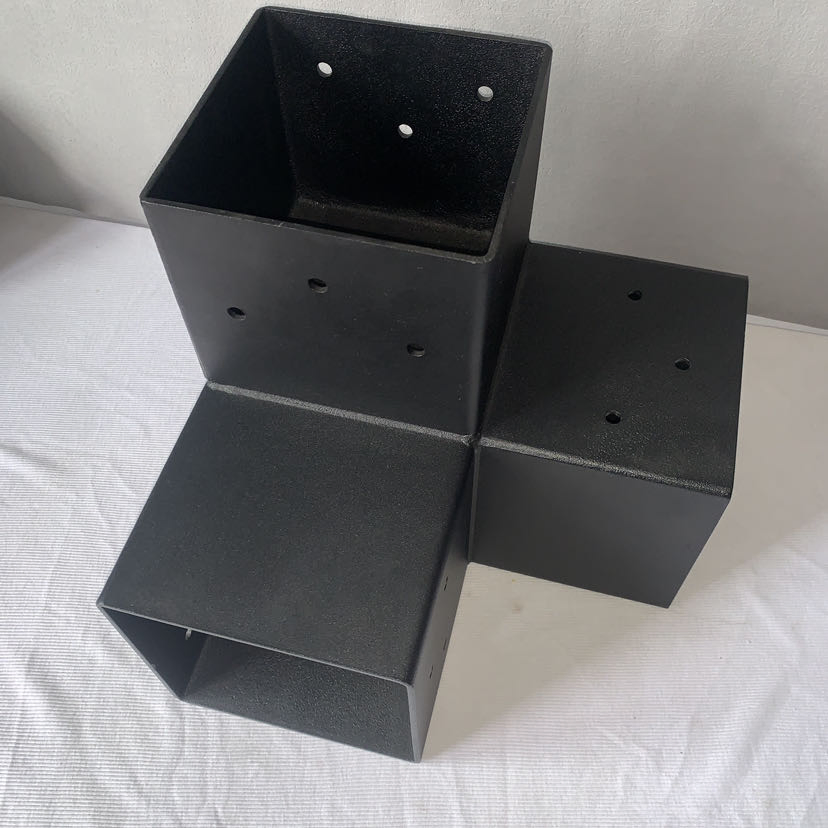 Smooth Laser Weld Powder Coated Pergola Bracket DIY Sunshade Frame Kit