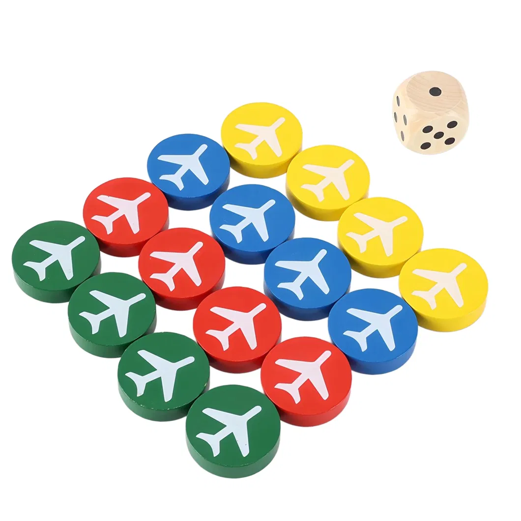 Wooden Board Games Tokens