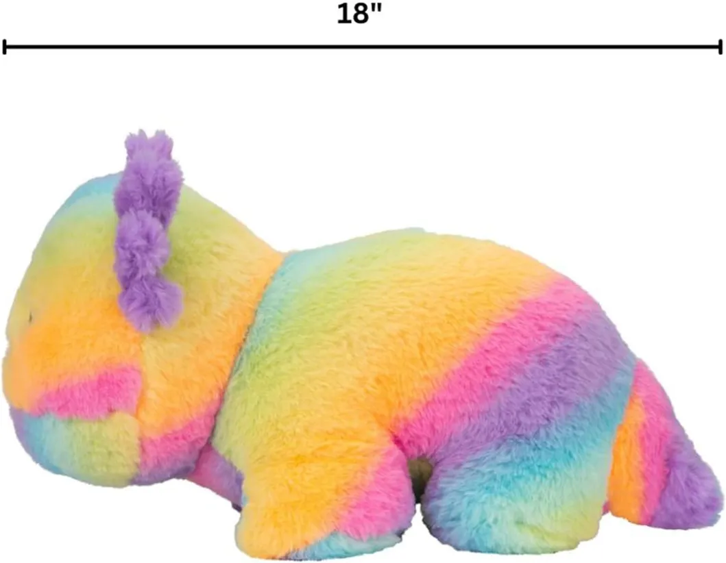 Rainbow Axolotl Plush 3