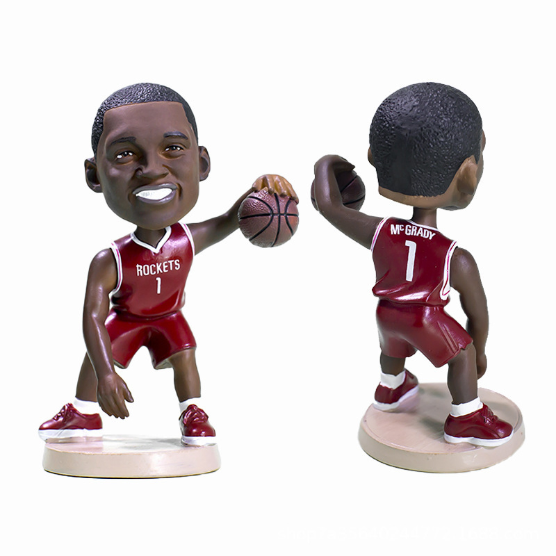 Personalized Dashboard NBA Basketball Player Bobble Head