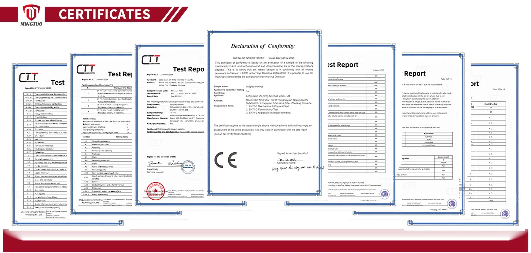 Certifications