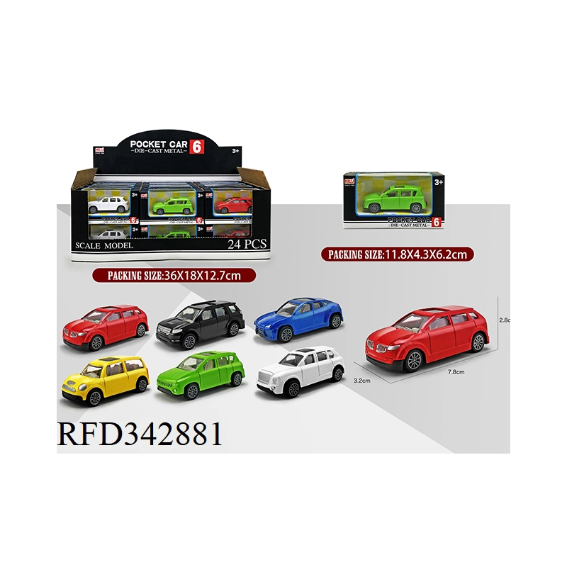 1: 55 Scale Die Cast Car Model Free Wheel Alloy Racing Car Open The Doors