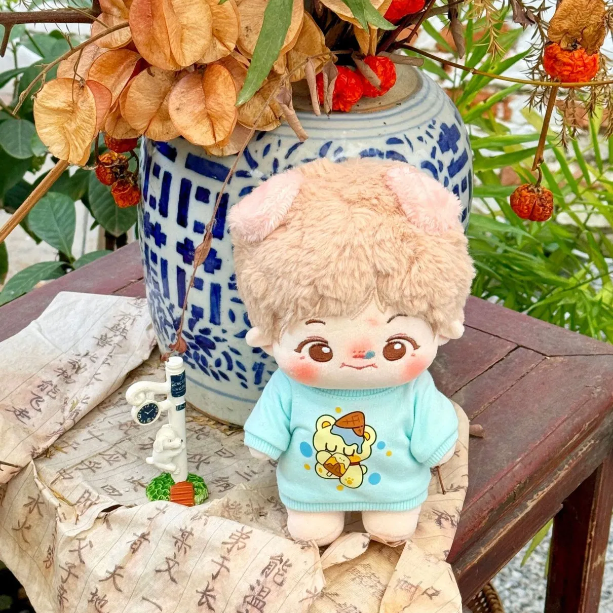 OEM High Quality Cute Stuffed Anime Toys Custom Plush Doll Toy for Friends