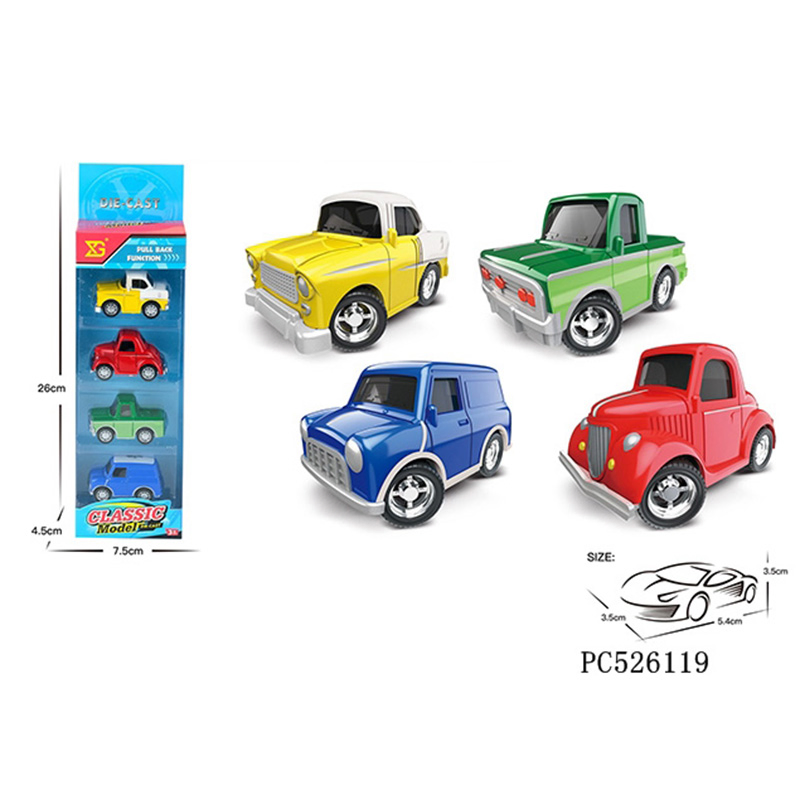 Hot Sell Diecast Toy Mini Rocking Stunt Double Inertia Car Pull Back Friction Cars Toys Alloy Return Sports Car