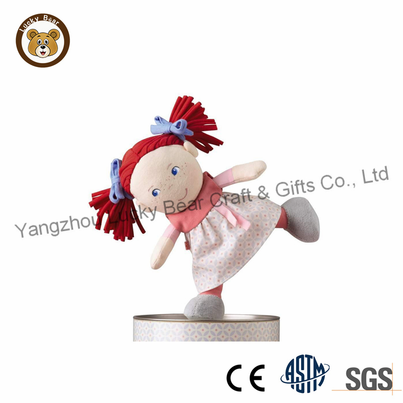 Custom Little Girls Plush Doll