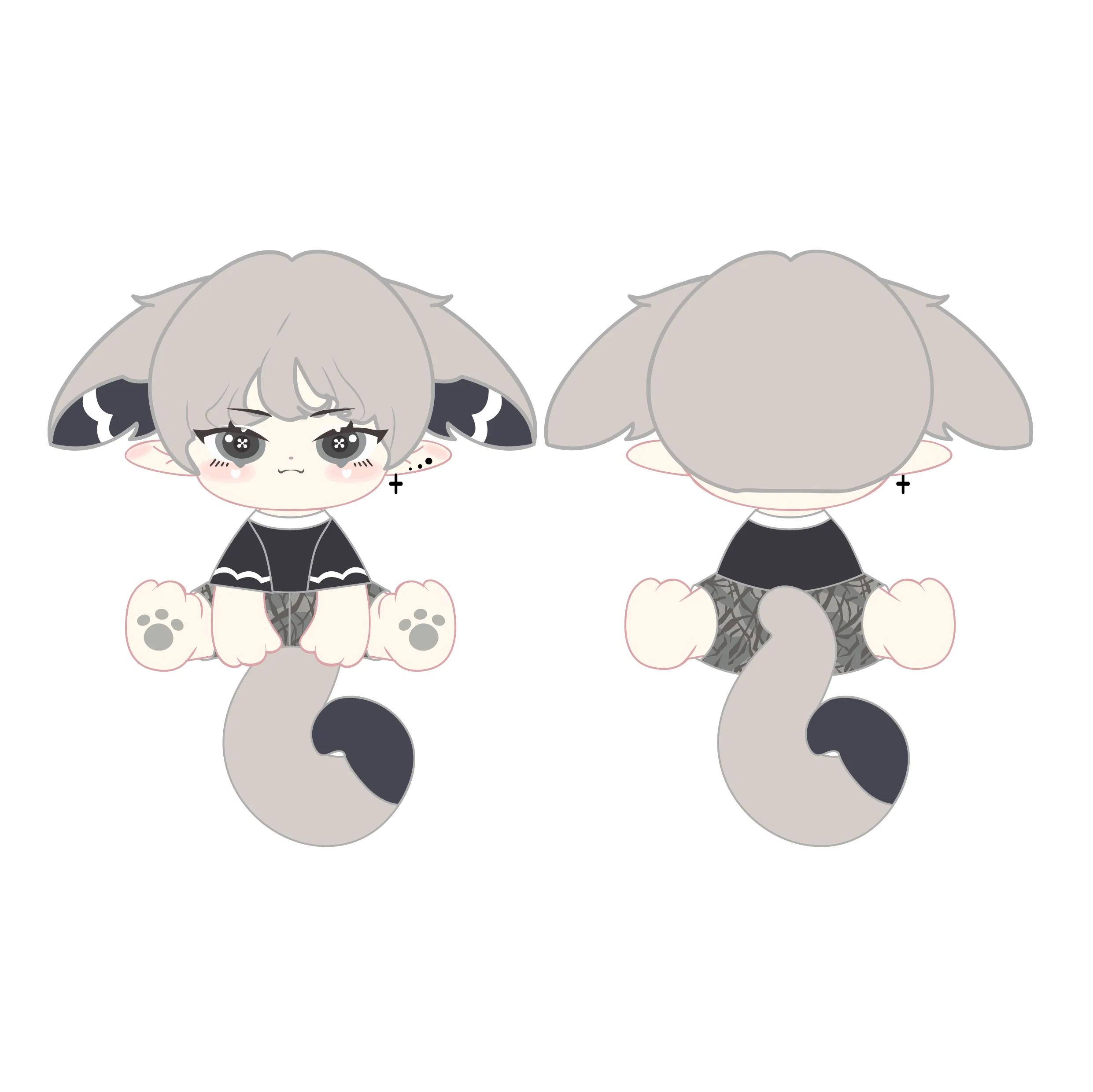 New Fashion Lovely Stand up Small Korean Star Kpop Custom Plushie Idol Doll with ASTM Ukca