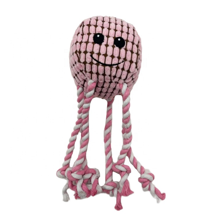 Wholesale Custom Eco Friendly Dog Toy Interactive Rope Plush